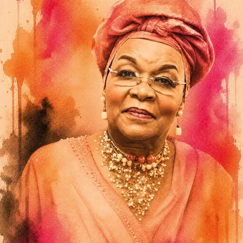 Portrait artistique de Alice Nkom