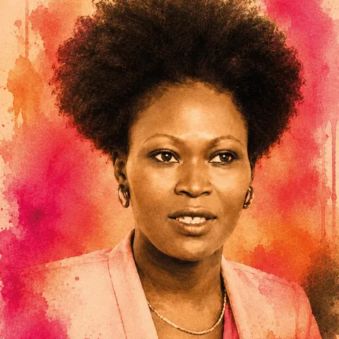 Portrait artistique de Angèle Rawiri