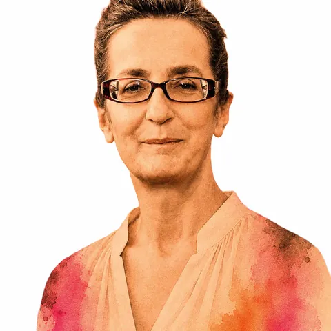 Portrait artistique de Helen Pankhurst