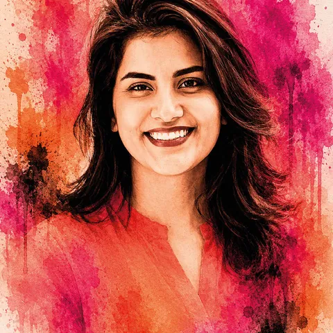 Portrait artistique de Loujain Al-Hathloul