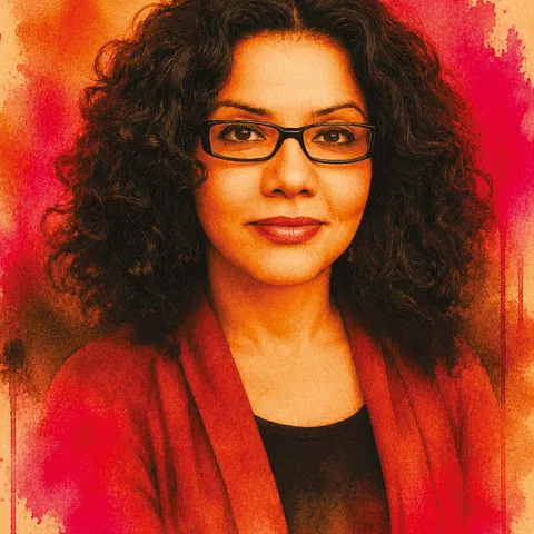 Portrait artistique de Mona Eltahawy