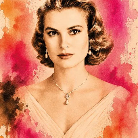 Portrait artistique de S.A.S. la Princesse Grace de Monaco