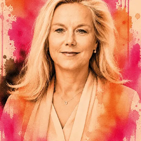Portrait artistique de Sigrid Kaag