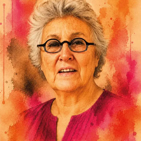 Portrait artistique de Wassyla Tamzali